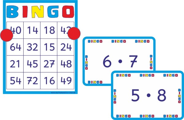 Mathemonsterchen Bingos