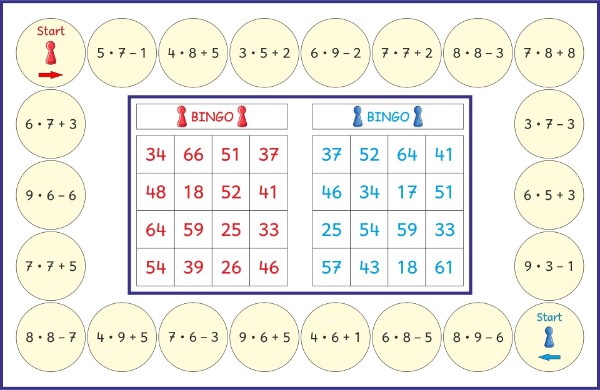 Mathemonsterchen Bingos