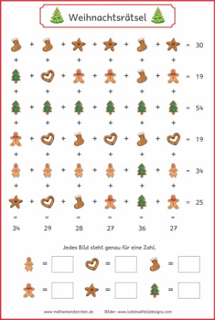 Weihnachtsrätsel Mathe: Kniffliger Knobelspaß für die Adventszeit!