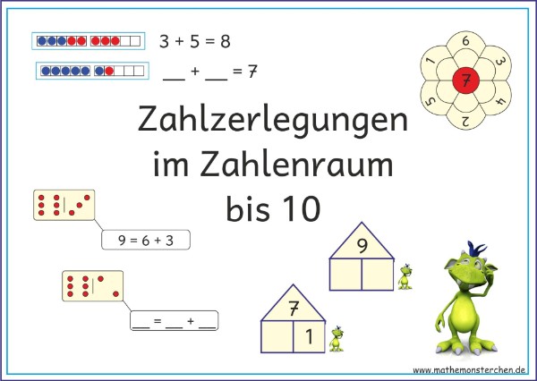 Mathemonsterchen - Addition und Subtraktion